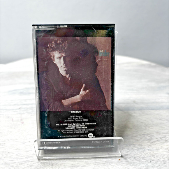 DON HENLEY - BUILDING THE PERFECT BEAST CASSETTE TAPE ALBUM - Picture 1 of 3
